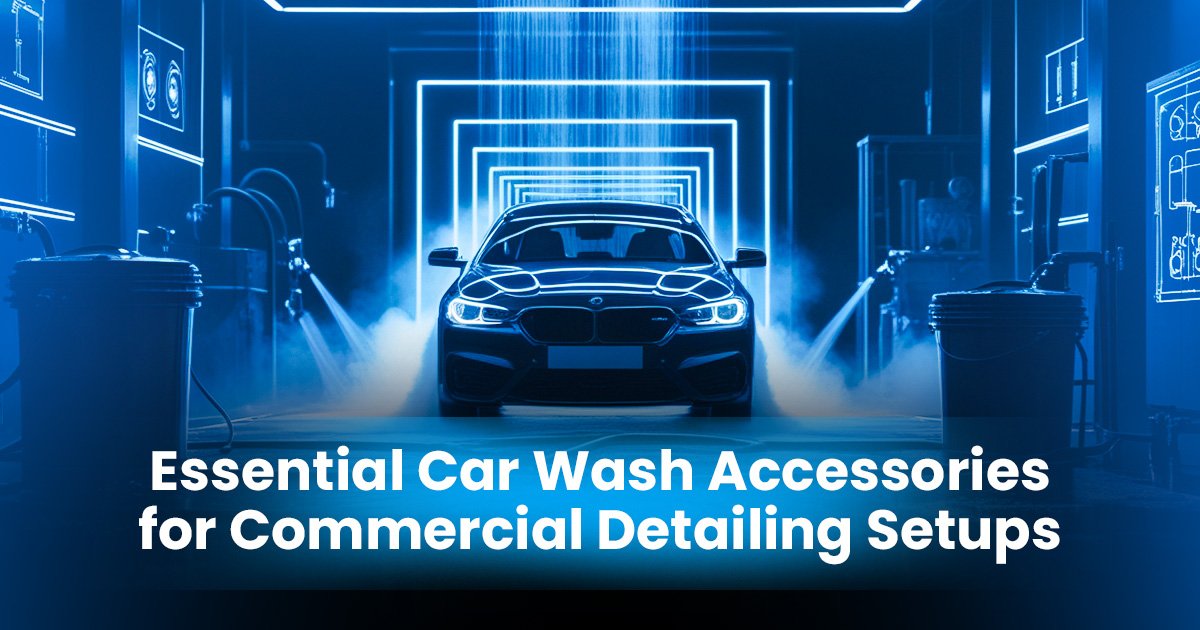 Essential Car Wash Accessories for Commercial Detailing Setups