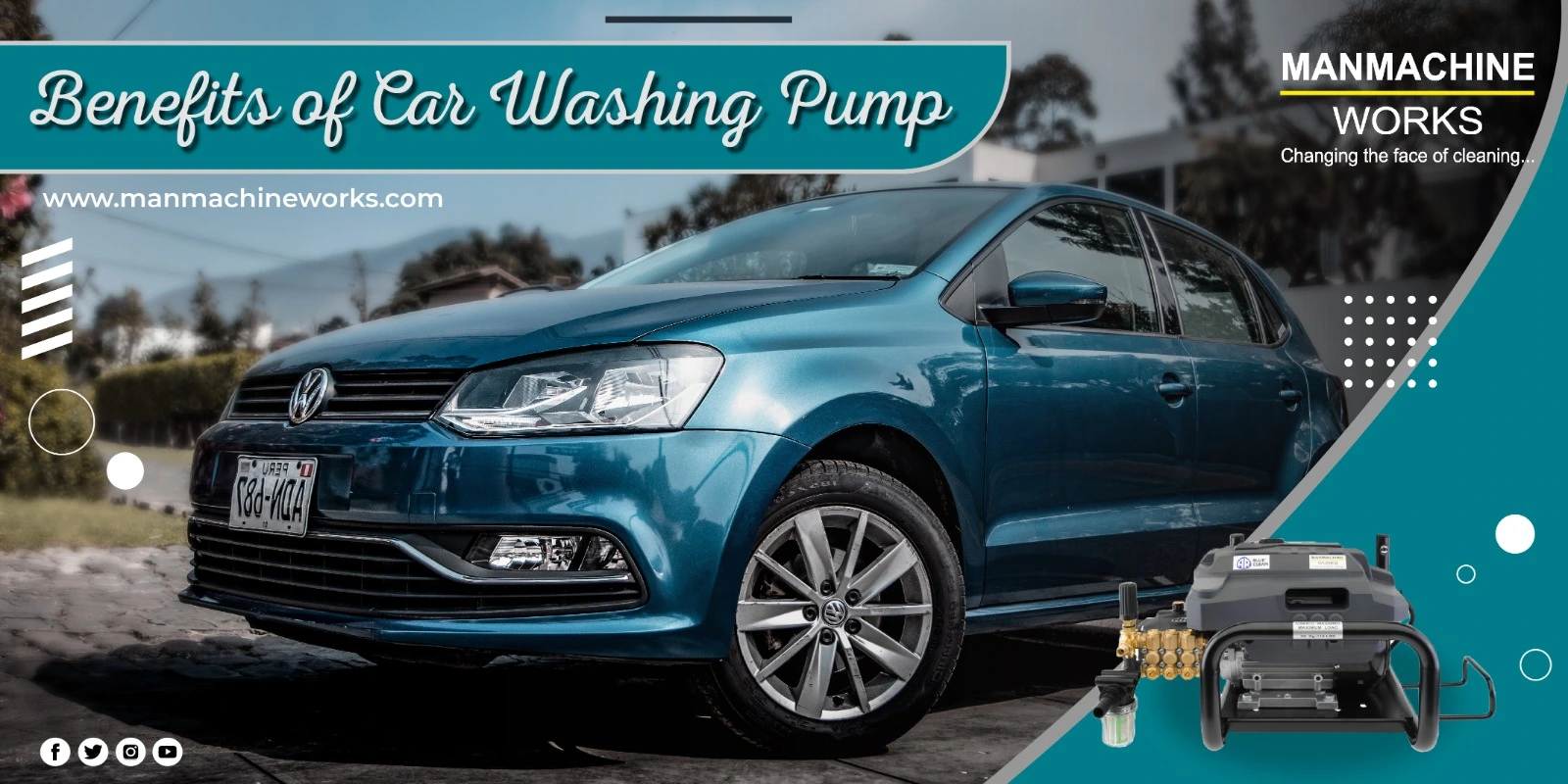 Benefits of Car Washing Pump in Car Washer