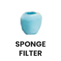 Sponge filter with Estro-250 Upholstery Cleaning Machine