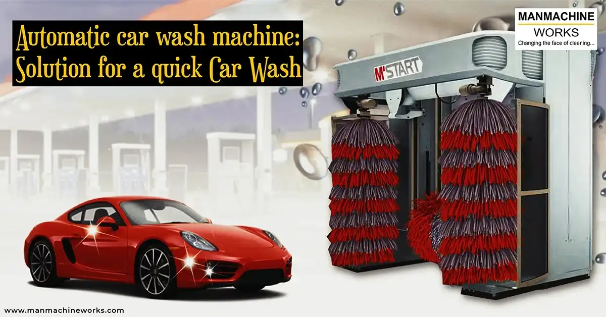 Automatic car wash machine