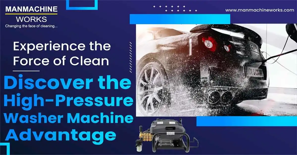 HRC PRO High Pressure Washer Machine: Power, Precision, and Profitable Cleaning by Manmachine Works