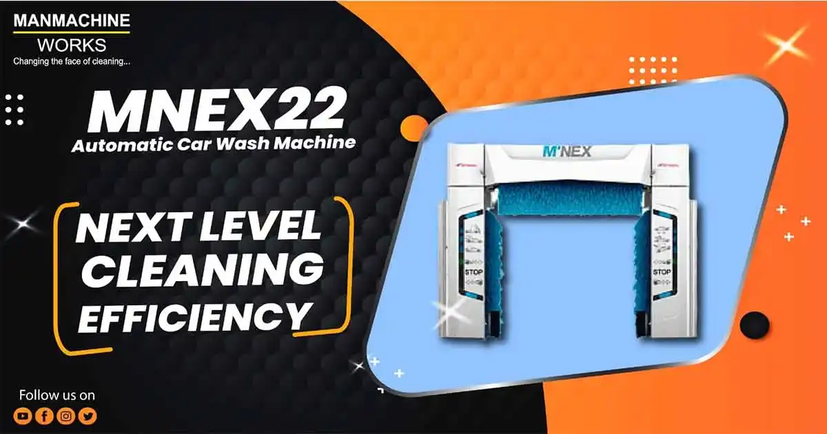 Next-Level Cleaning Efficiency: MNEX22 Automatic Car Wash Machine