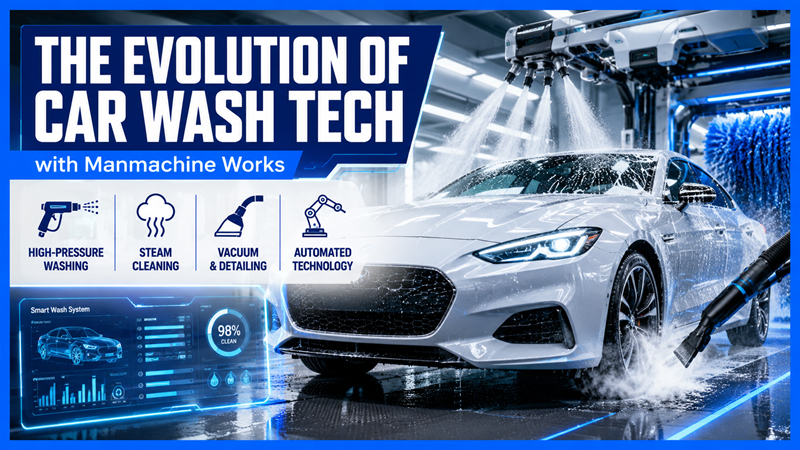 The Evolution of Car Wash Tech with Manmachine Works