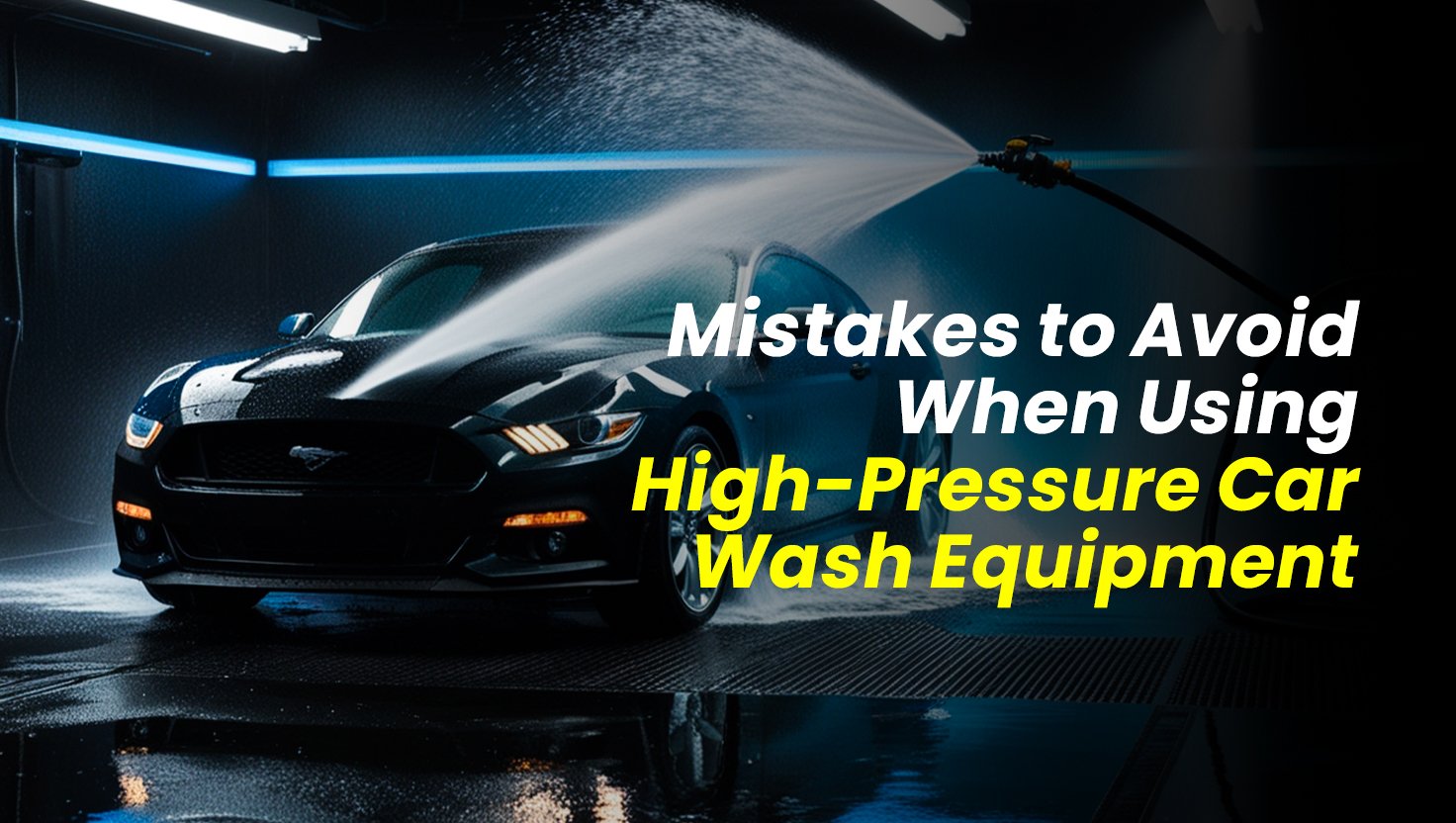 Mistakes to Avoid When Using High-Pressure Car Wash Equipment