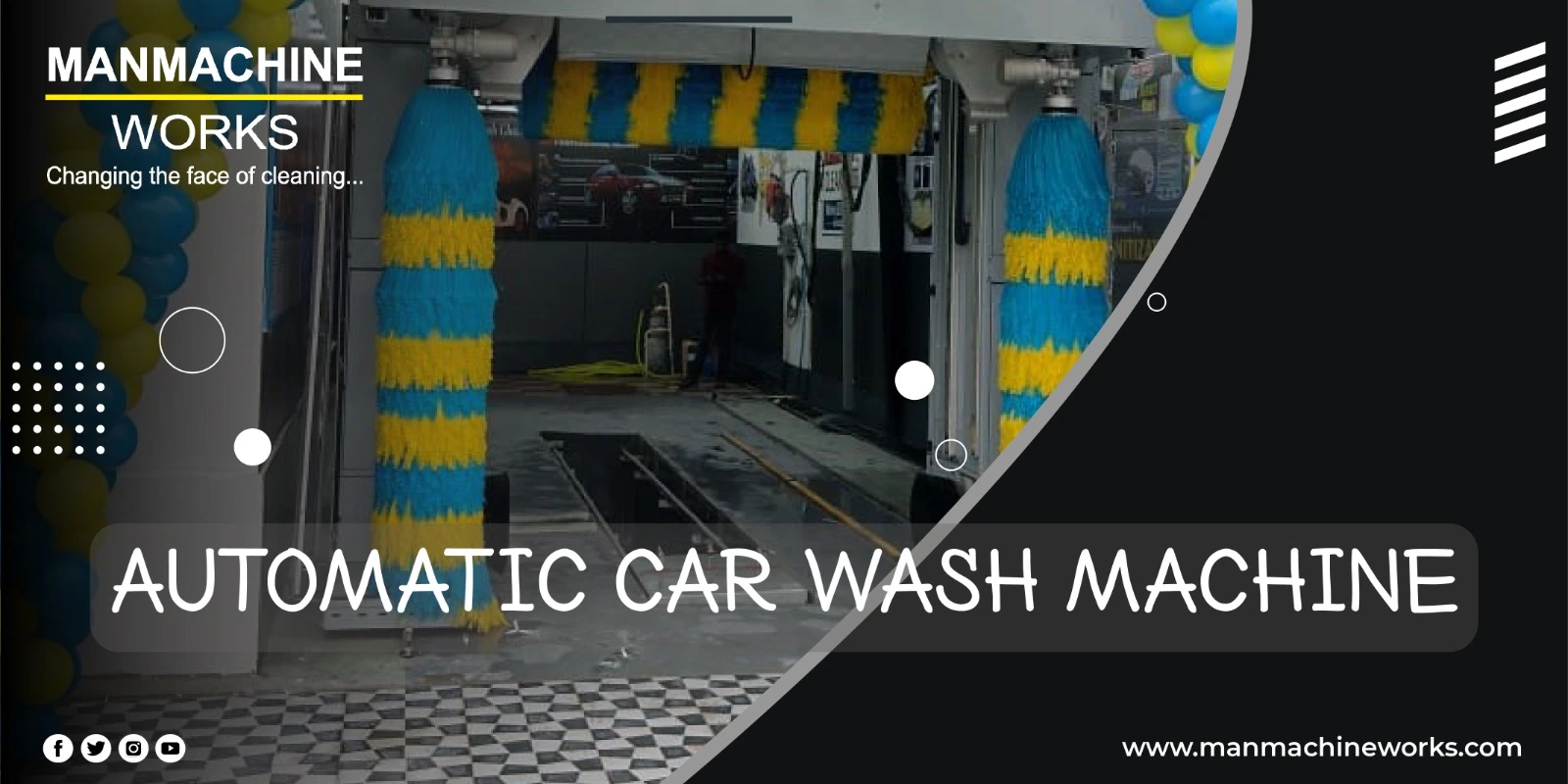 Automatic Car Wash Machine | Manmachine Works