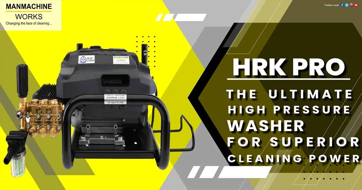 HRK PRO: The Ultimate High Pressure Washer for Superior Cleaning Power