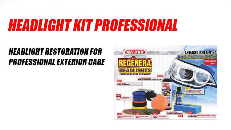 Professional Headlight Restoration Kit