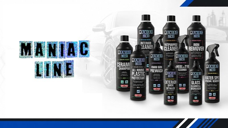 Maniac Line professional car detailing products